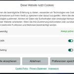 Cookie Consent Management