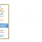 RLE Mobility Siegel: ESG Transparency Award 2023/24; DSMZ Zertifikat ISO 9001, ISO 14001, ISO 50001, ISO/EIC 27001