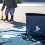 RLE Workation Products on a beach in Ireland