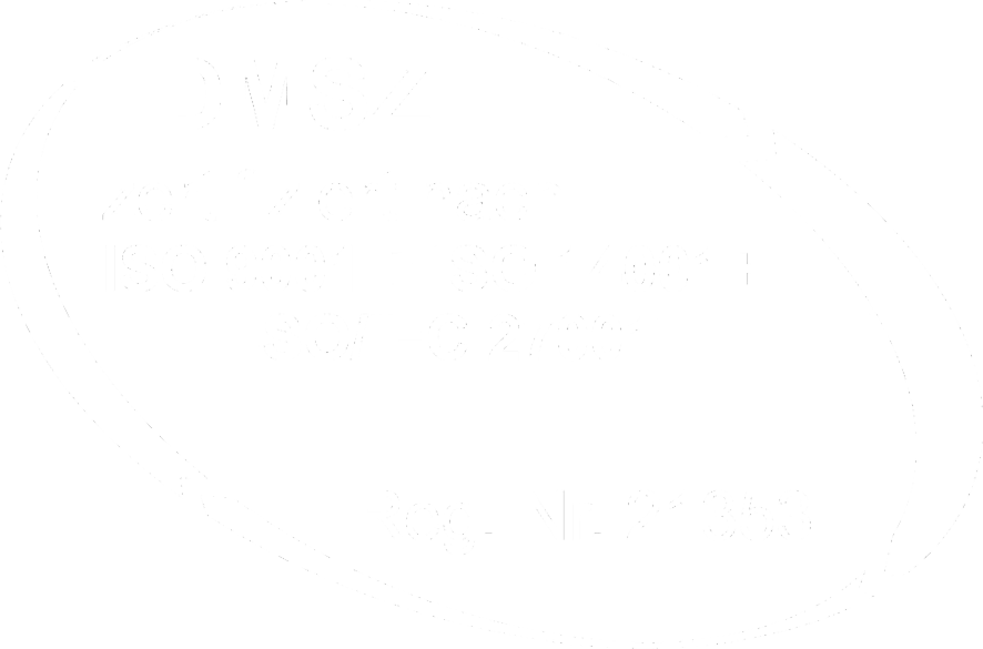 DMSZ Zertifikate weiß ISO9001 ISO 14001 ISO 27001